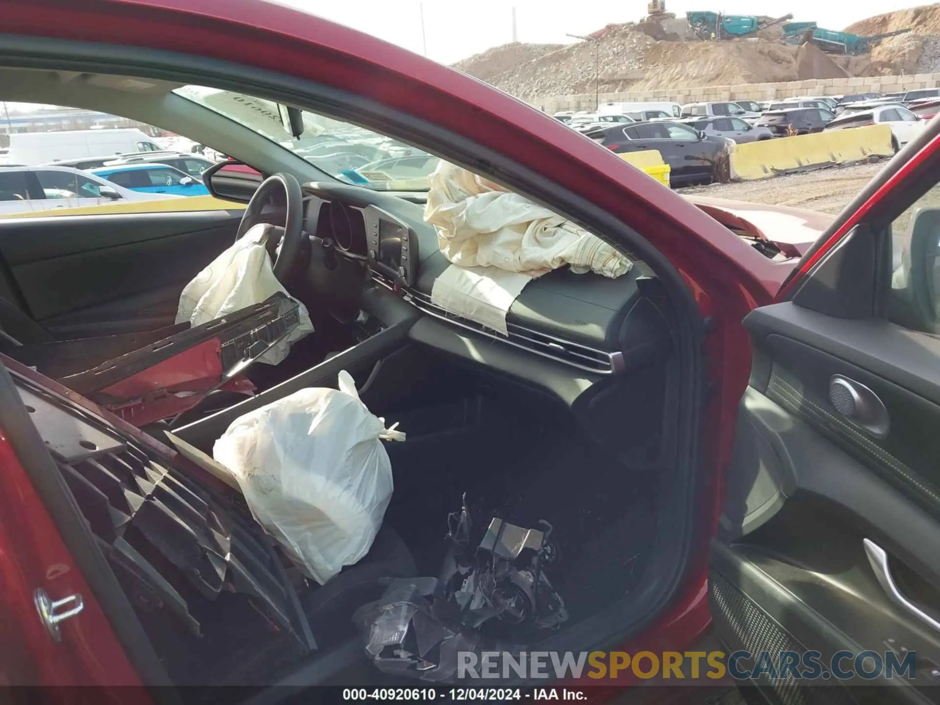 5 fotografías del automóvil dañado KMHLM4AG4PU582283 HYUNDAI ELANTRA 2023