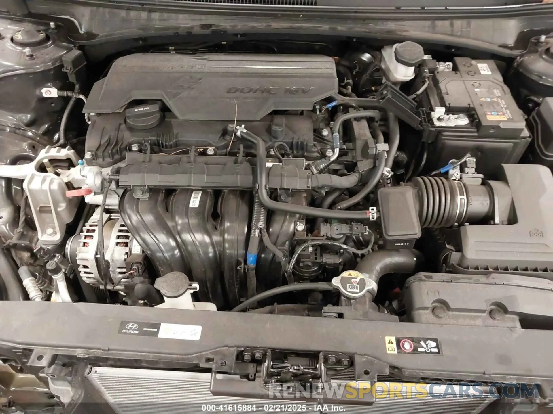 10 fotografías del automóvil dañado KMHLM4AG4PU598242 HYUNDAI ELANTRA 2023