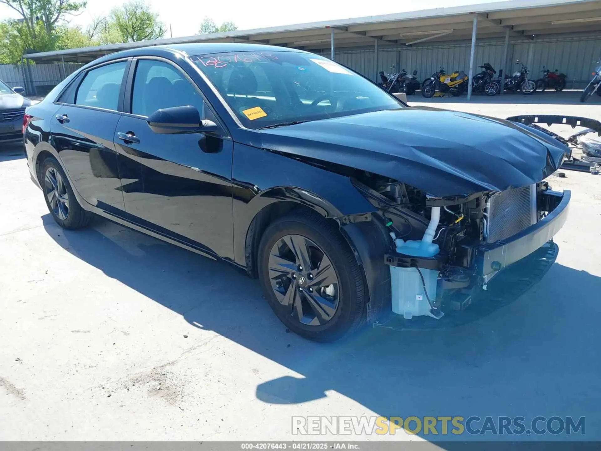 1 fotografías del automóvil dañado KMHLM4AG4PU625696 HYUNDAI ELANTRA 2023