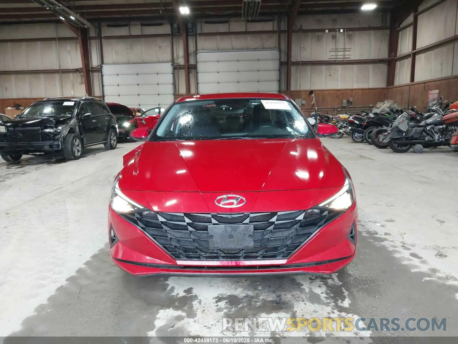 13 fotografías del automóvil dañado KMHLM4AG5PU434336 HYUNDAI ELANTRA 2023