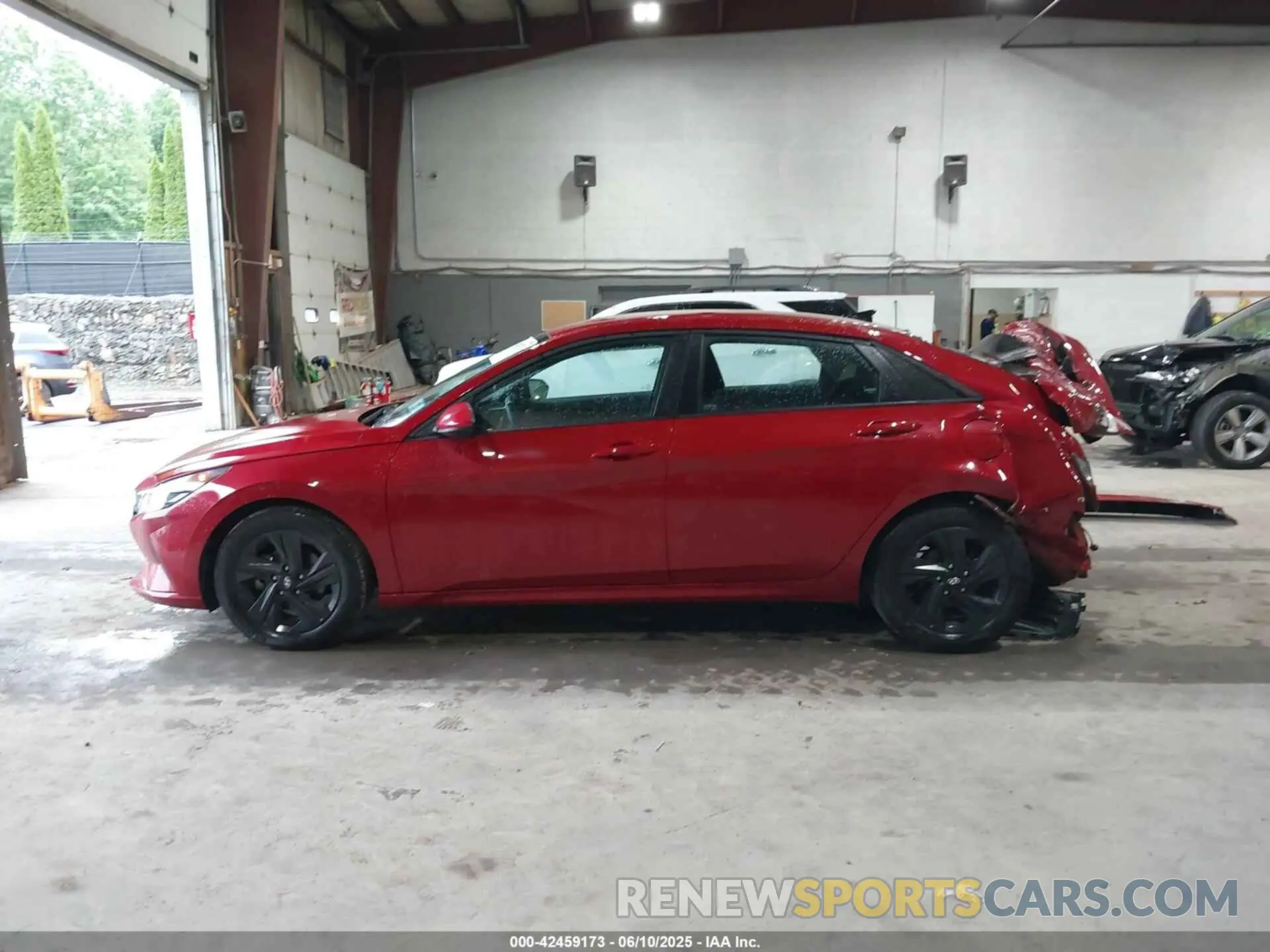 15 fotografías del automóvil dañado KMHLM4AG5PU434336 HYUNDAI ELANTRA 2023
