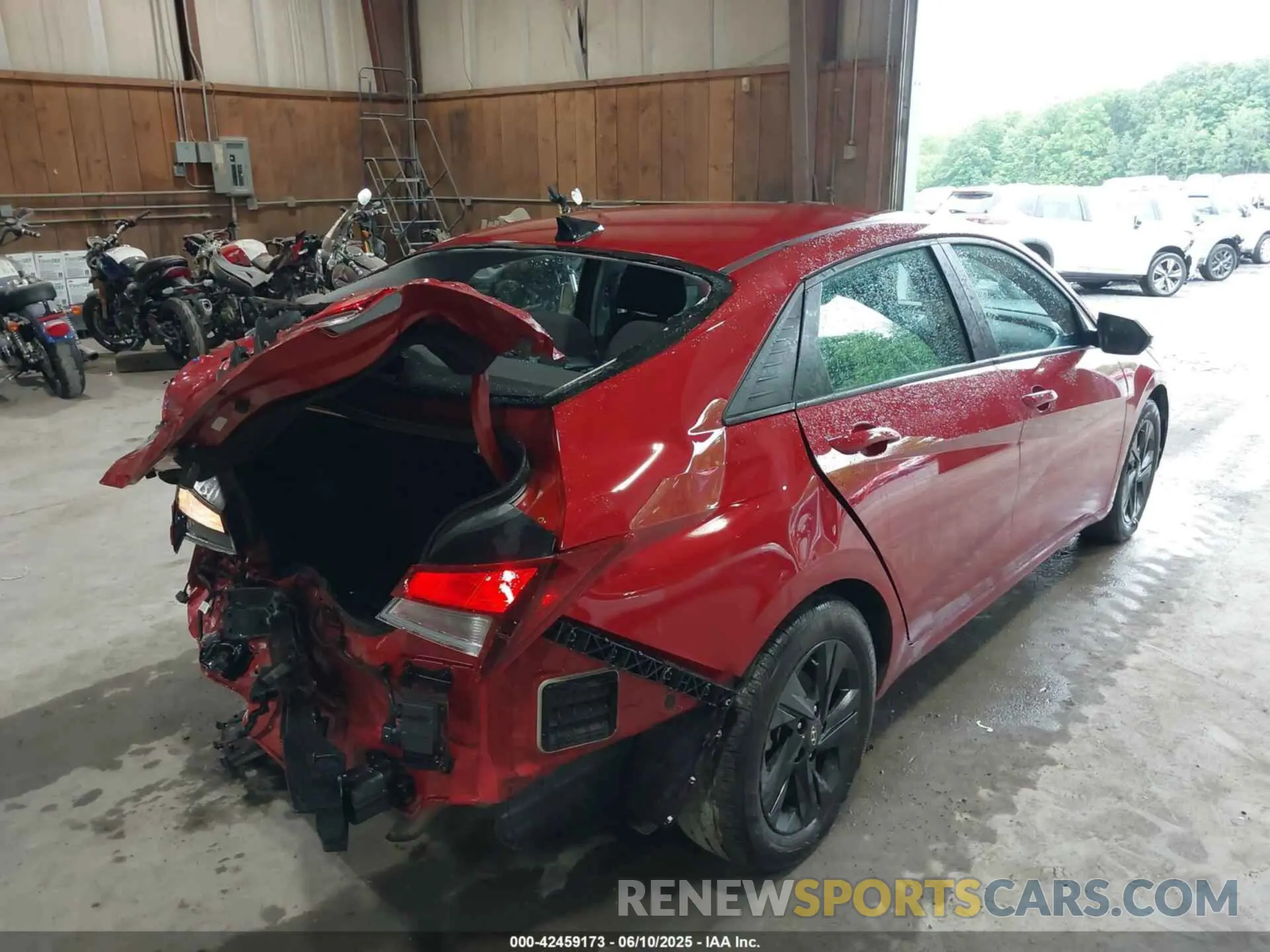 18 fotografías del automóvil dañado KMHLM4AG5PU434336 HYUNDAI ELANTRA 2023