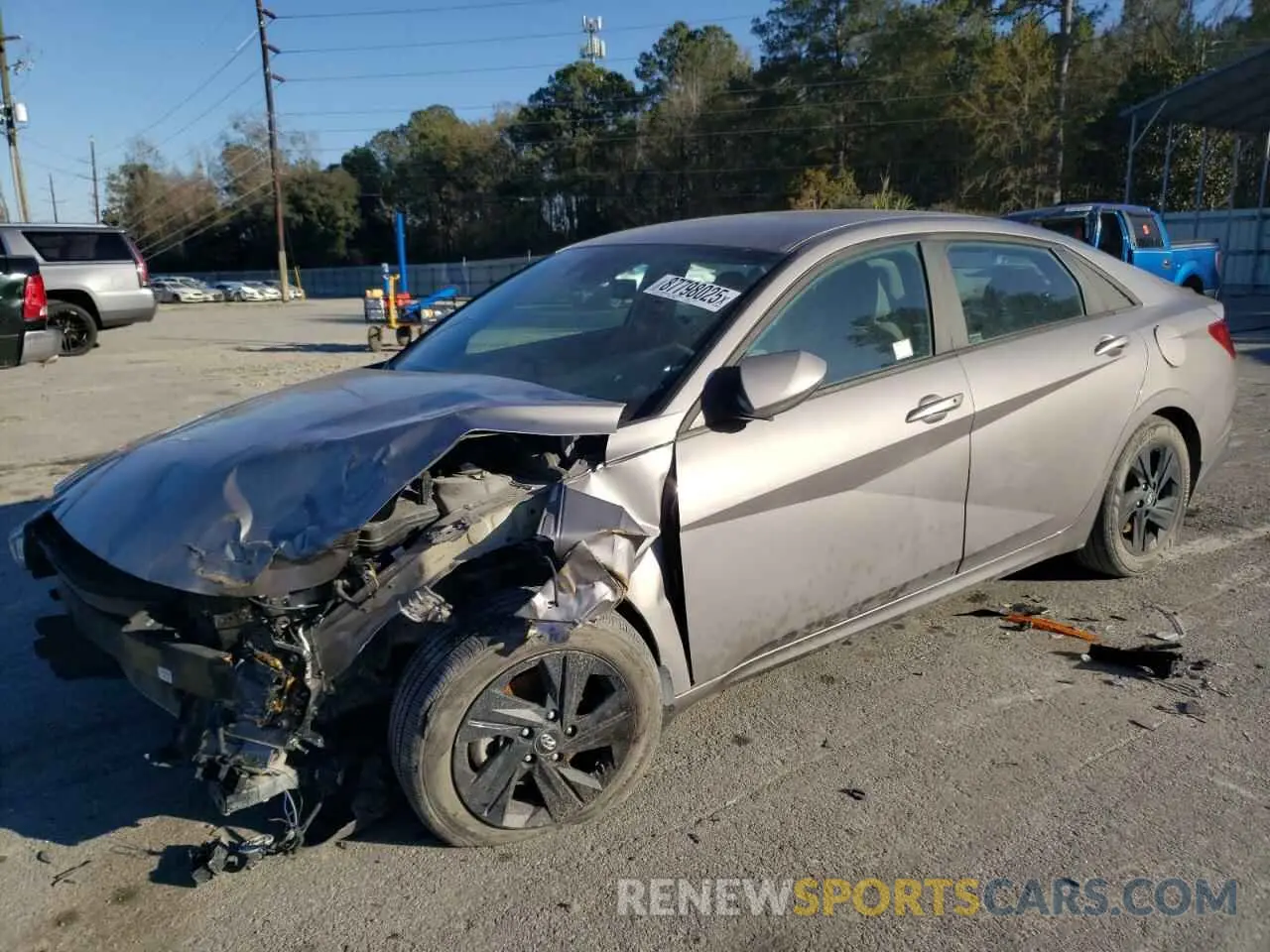 1 fotografías del automóvil dañado KMHLM4AG5PU479485 HYUNDAI ELANTRA 2023
