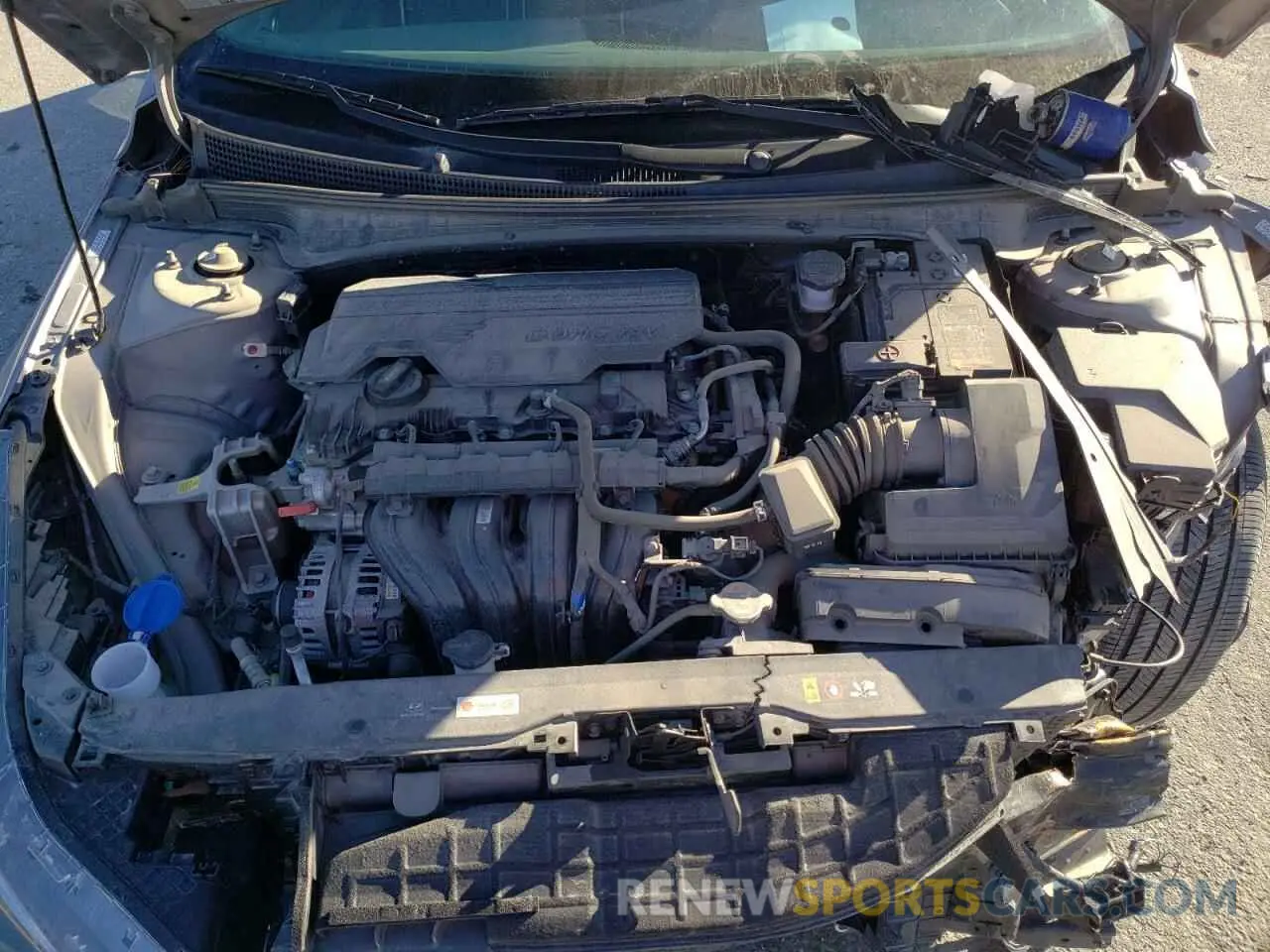 11 fotografías del automóvil dañado KMHLM4AG5PU479485 HYUNDAI ELANTRA 2023