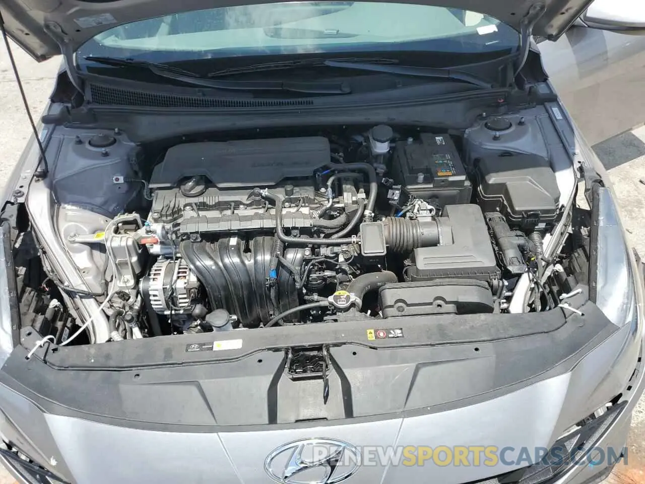 11 fotografías del automóvil dañado KMHLM4AG5PU525977 HYUNDAI ELANTRA 2023
