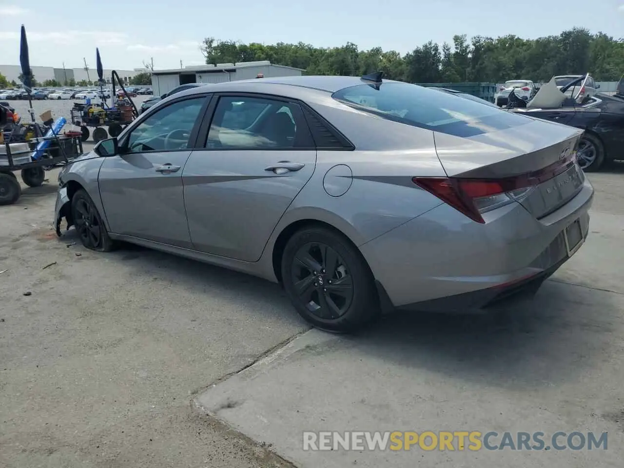 2 fotografías del automóvil dañado KMHLM4AG5PU525977 HYUNDAI ELANTRA 2023
