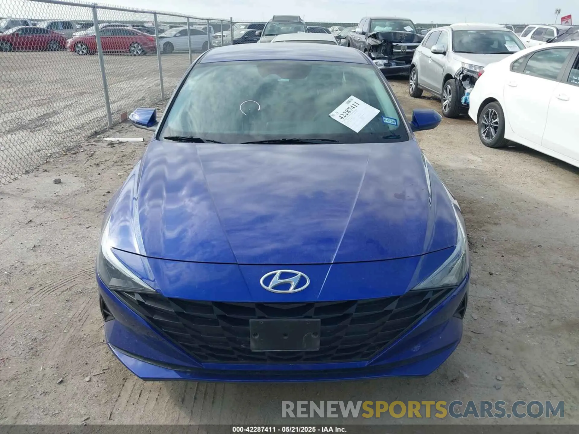 12 fotografías del automóvil dañado KMHLM4AG5PU539135 HYUNDAI ELANTRA 2023