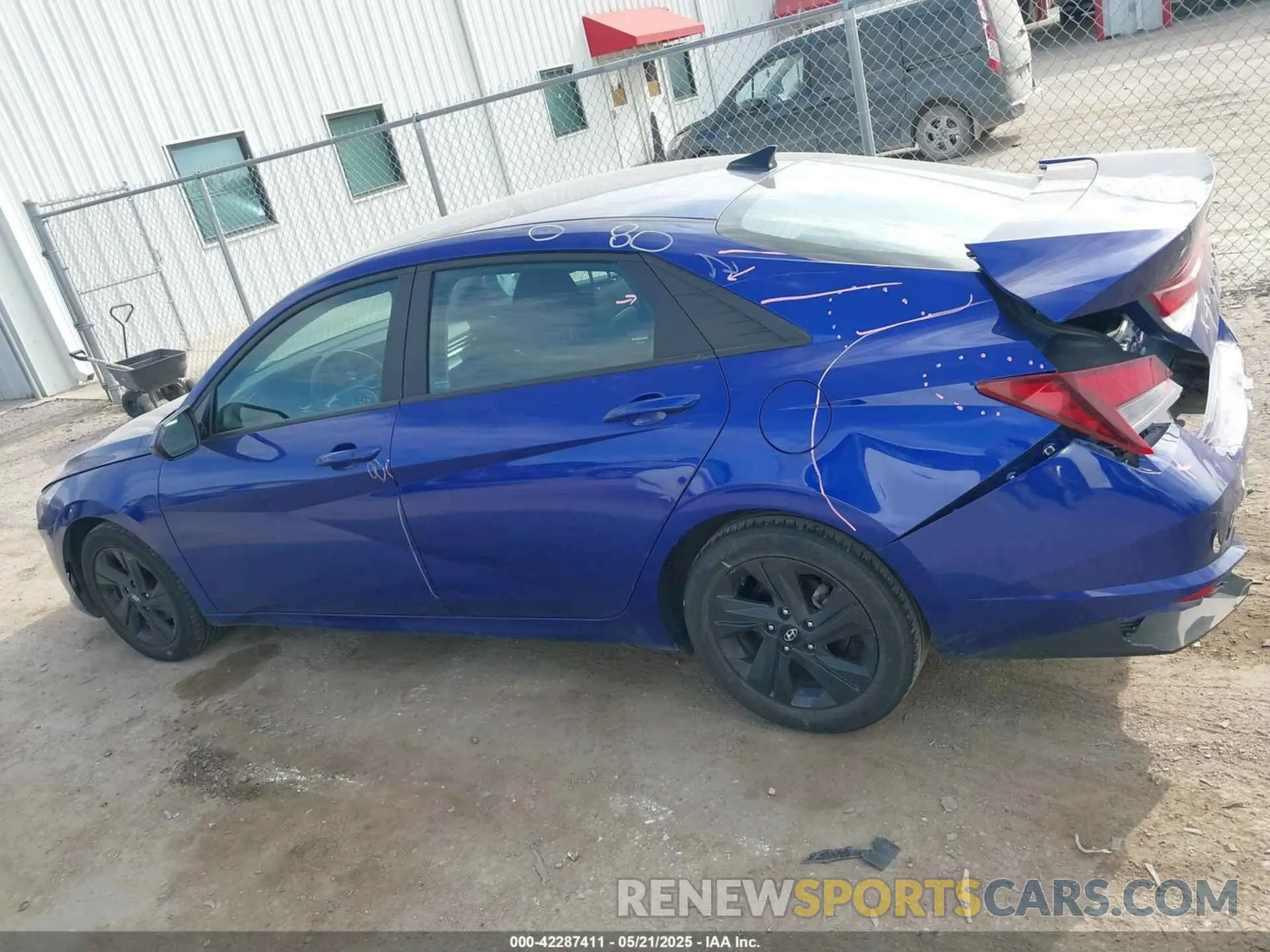 14 fotografías del automóvil dañado KMHLM4AG5PU539135 HYUNDAI ELANTRA 2023