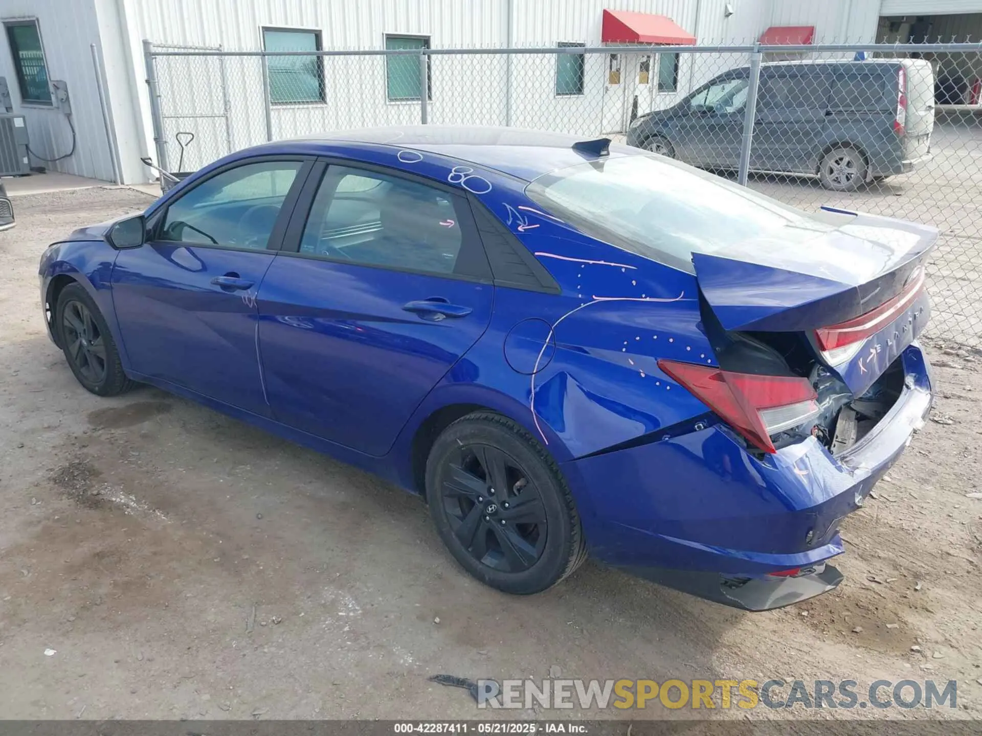 3 fotografías del automóvil dañado KMHLM4AG5PU539135 HYUNDAI ELANTRA 2023
