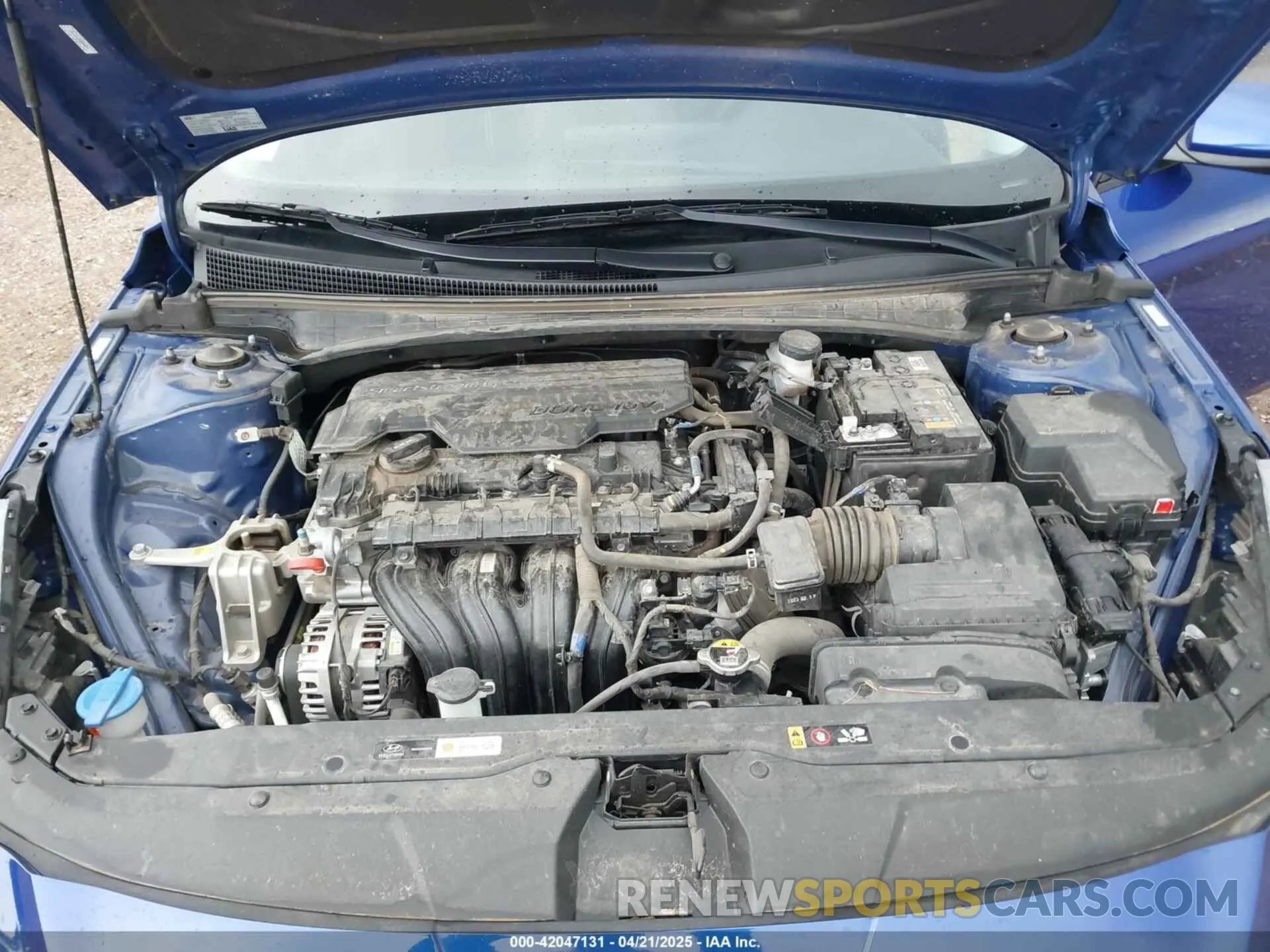 10 fotografías del automóvil dañado KMHLM4AG5PU556274 HYUNDAI ELANTRA 2023
