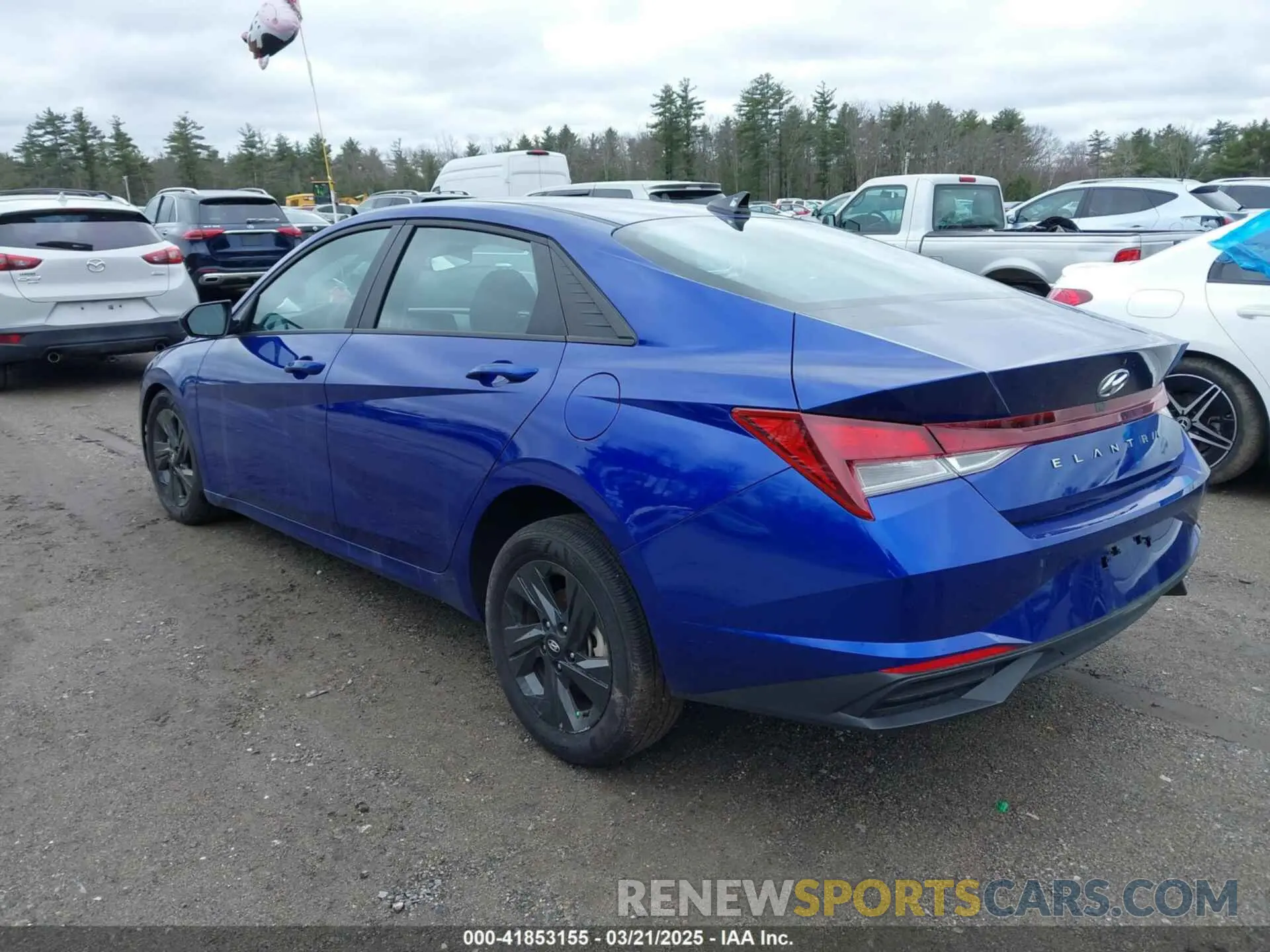 3 fotografías del automóvil dañado KMHLM4AG5PU571390 HYUNDAI ELANTRA 2023
