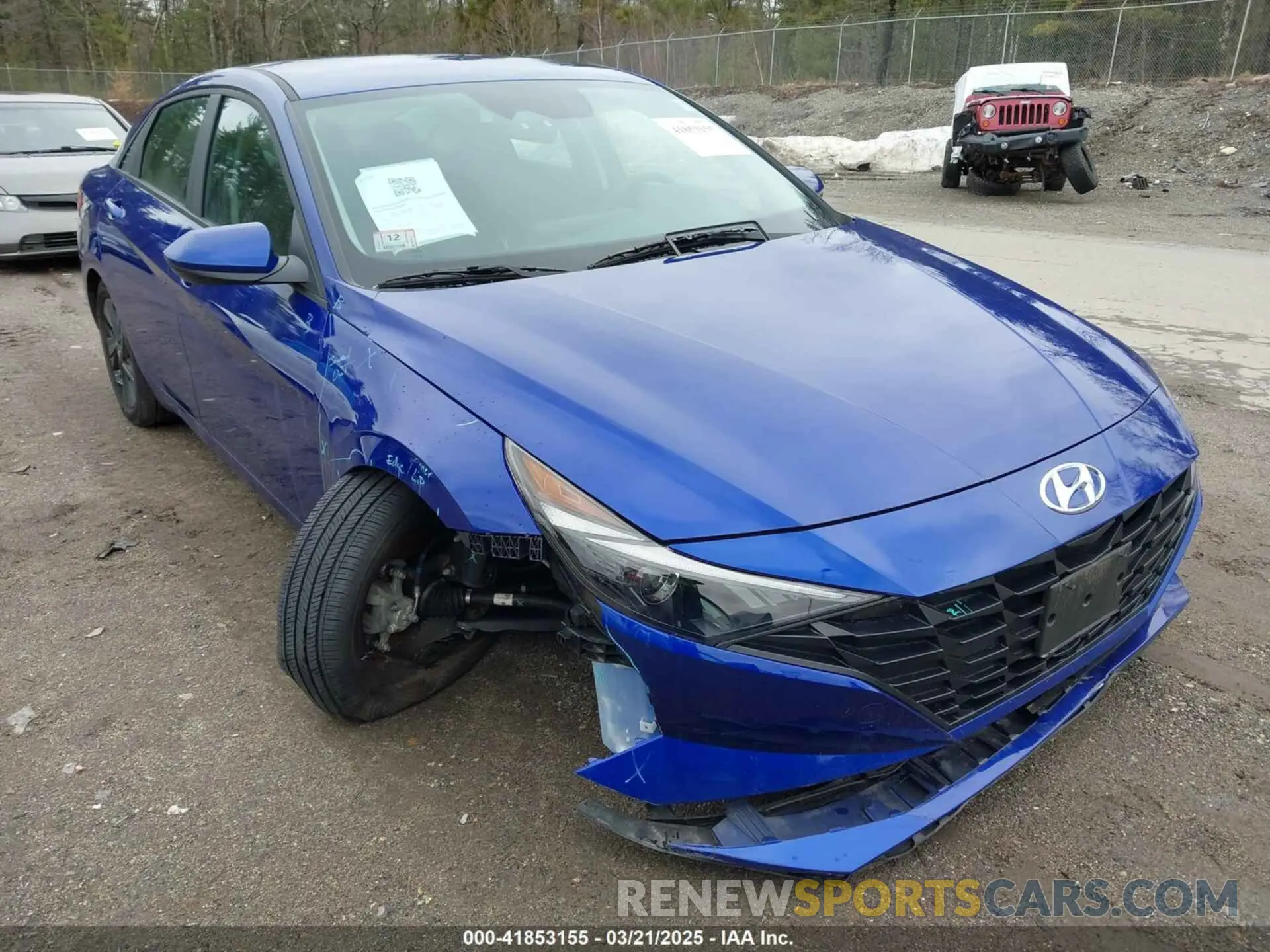 6 fotografías del automóvil dañado KMHLM4AG5PU571390 HYUNDAI ELANTRA 2023