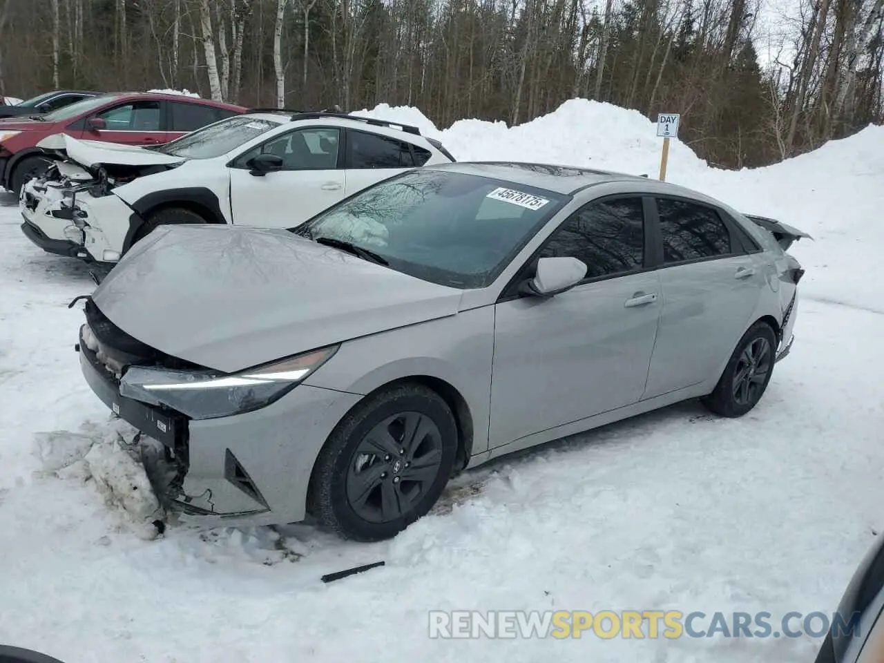 1 fotografías del automóvil dañado KMHLM4AG5PU580574 HYUNDAI ELANTRA 2023