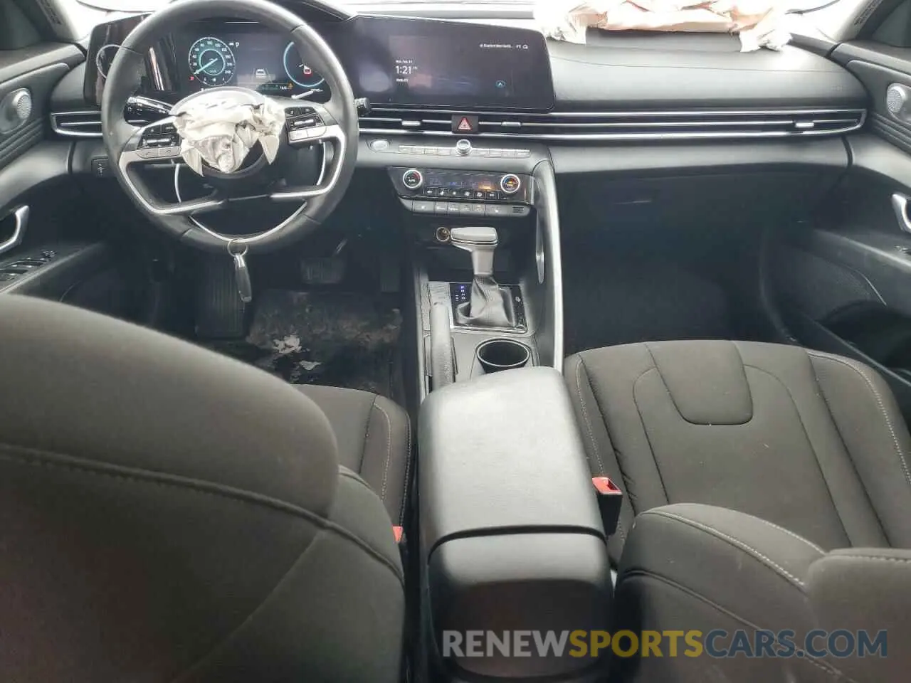 8 fotografías del automóvil dañado KMHLM4AG5PU580574 HYUNDAI ELANTRA 2023