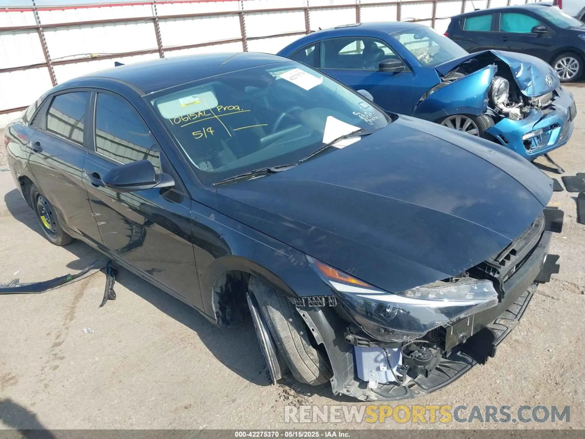 1 fotografías del automóvil dañado KMHLM4AG5PU625724 HYUNDAI ELANTRA 2023