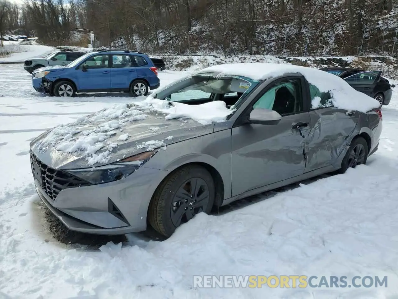 1 fotografías del automóvil dañado KMHLM4AG5PU629420 HYUNDAI ELANTRA 2023