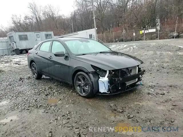 17 fotografías del automóvil dañado KMHLM4AG5PU629420 HYUNDAI ELANTRA 2023