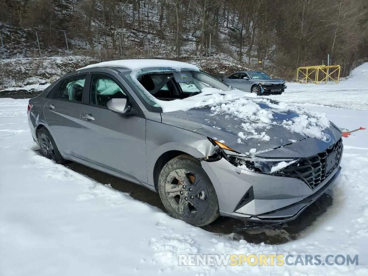4 fotografías del automóvil dañado KMHLM4AG5PU629420 HYUNDAI ELANTRA 2023