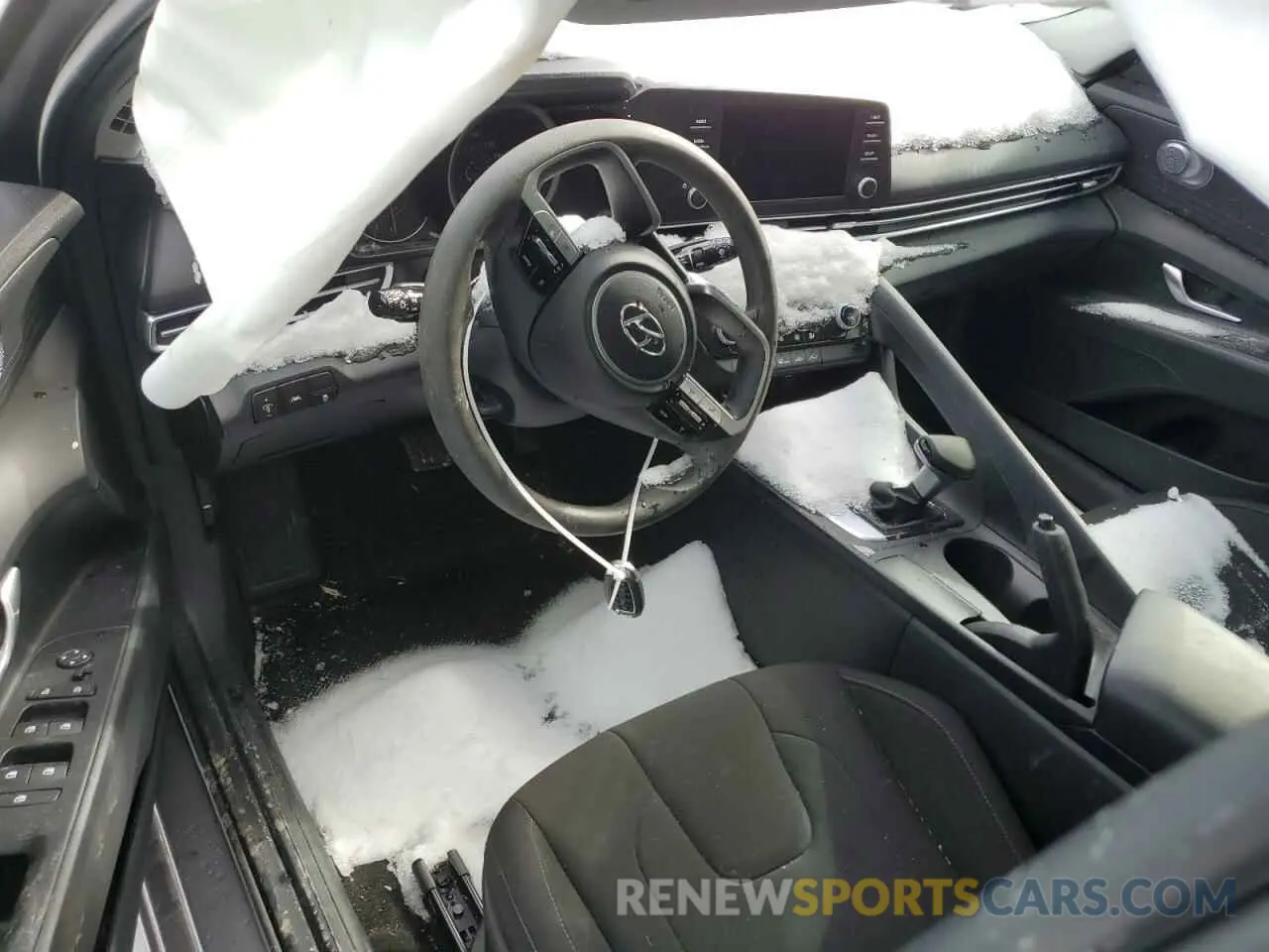 8 fotografías del automóvil dañado KMHLM4AG5PU629420 HYUNDAI ELANTRA 2023