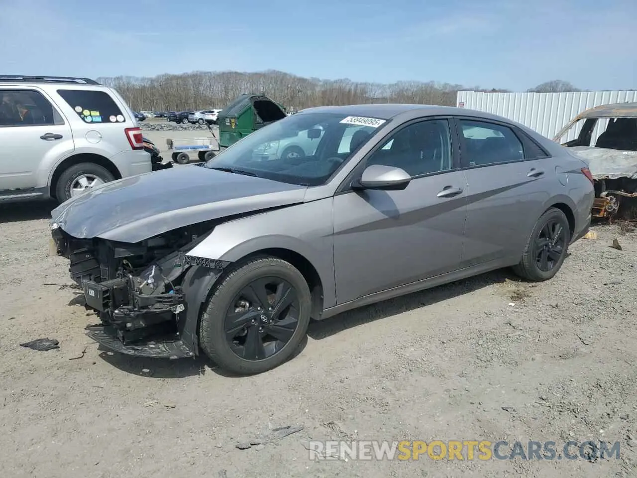 1 fotografías del automóvil dañado KMHLM4AG6PU372042 HYUNDAI ELANTRA 2023