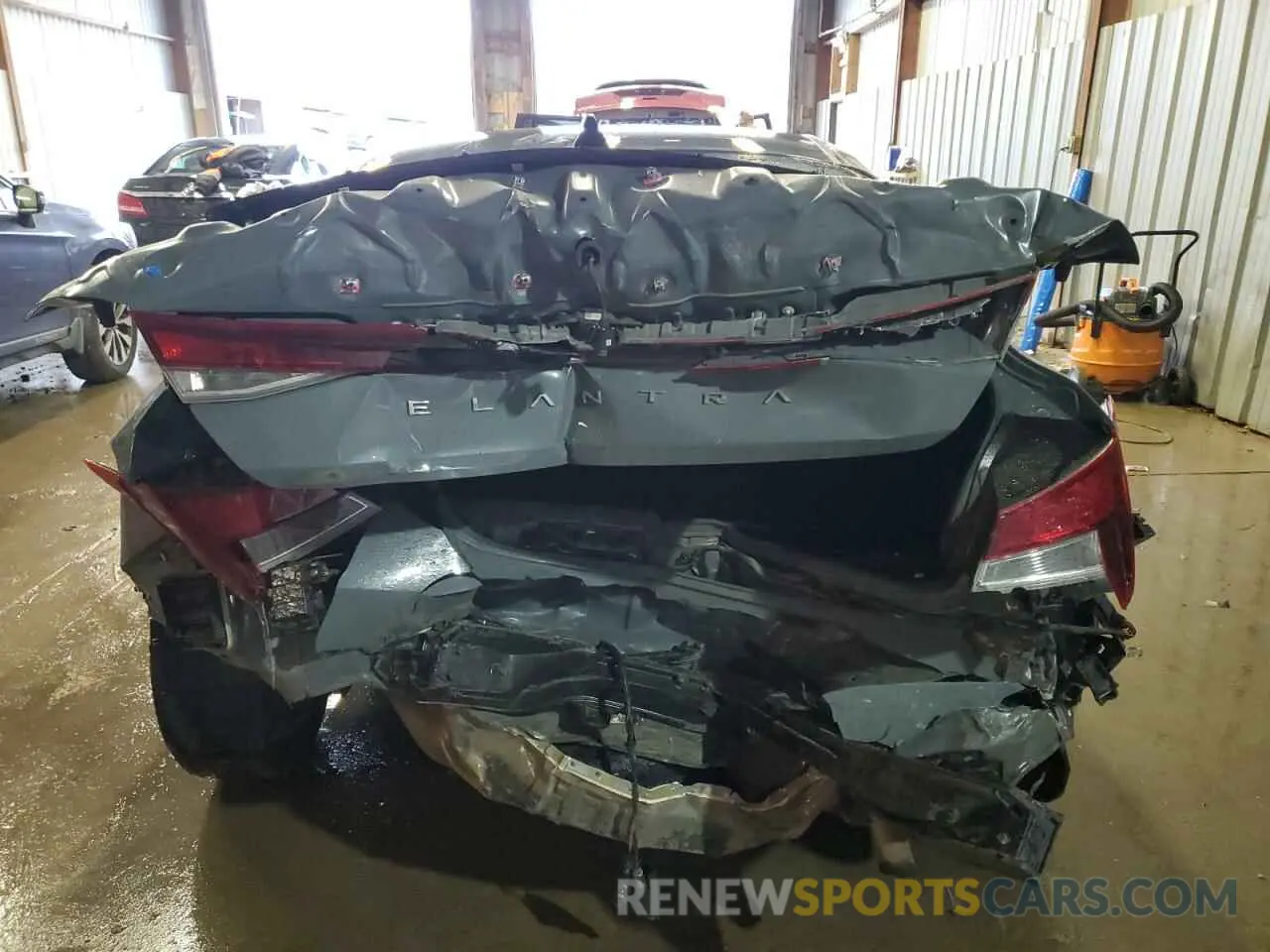 6 fotografías del automóvil dañado KMHLM4AG6PU391478 HYUNDAI ELANTRA 2023