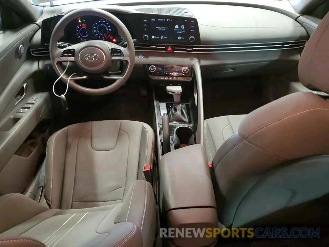 8 fotografías del automóvil dañado KMHLM4AG6PU391478 HYUNDAI ELANTRA 2023