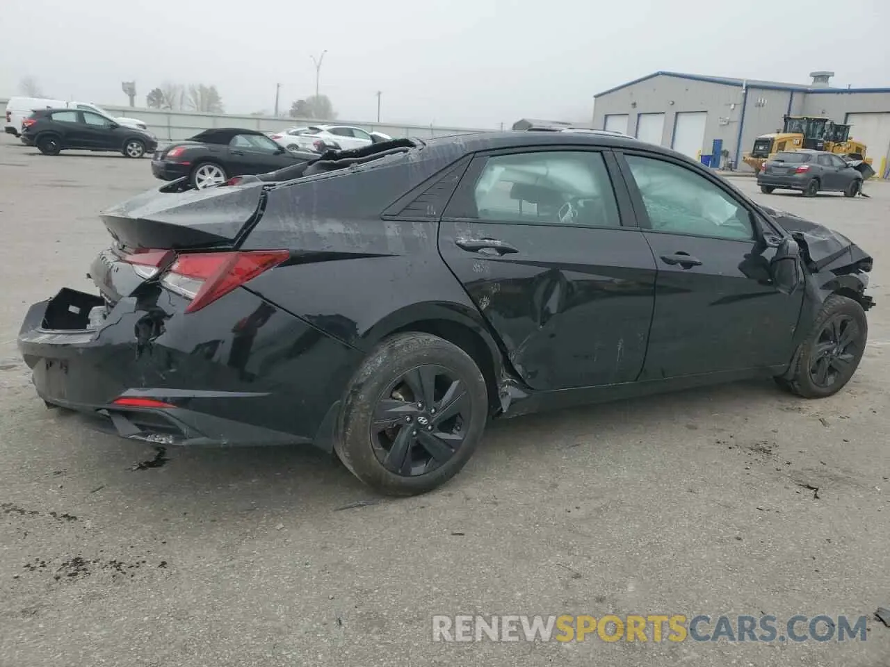 3 fotografías del automóvil dañado KMHLM4AG6PU424110 HYUNDAI ELANTRA 2023