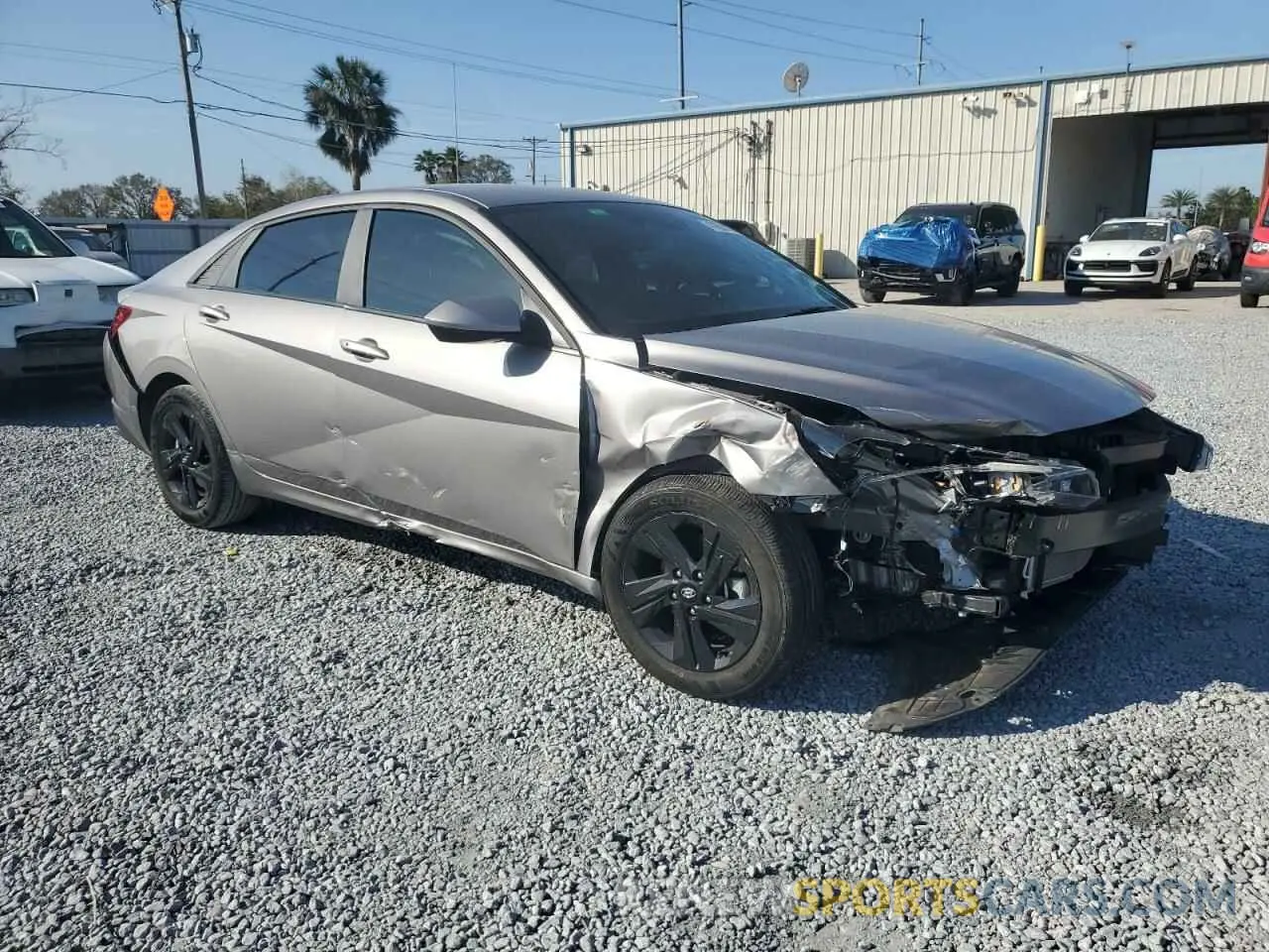 4 fotografías del automóvil dañado KMHLM4AG6PU529133 HYUNDAI ELANTRA 2023