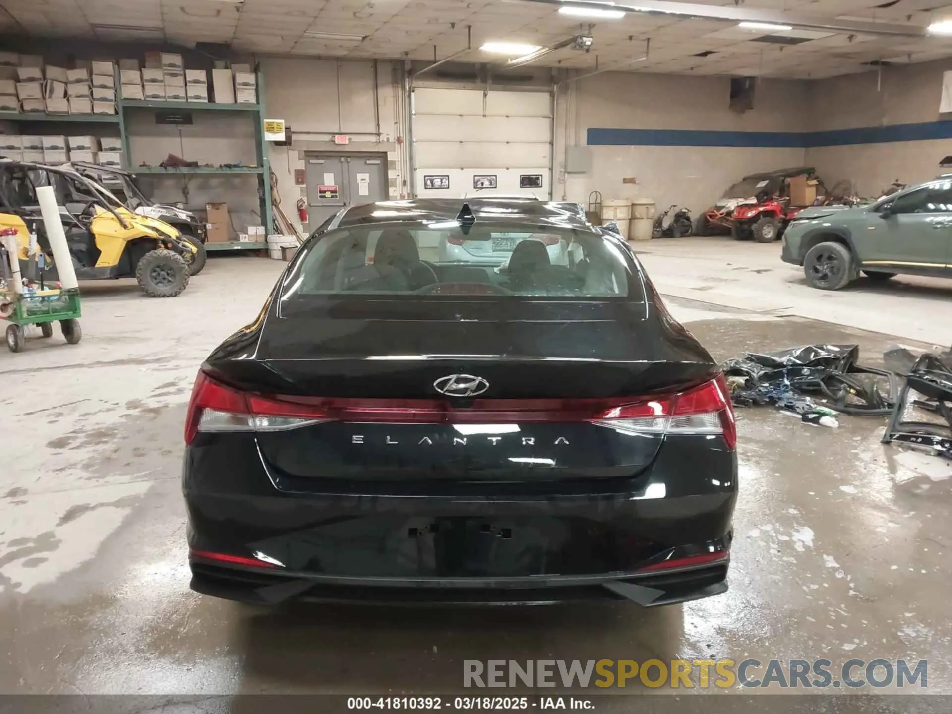 17 fotografías del automóvil dañado KMHLM4AG6PU539743 HYUNDAI ELANTRA 2023