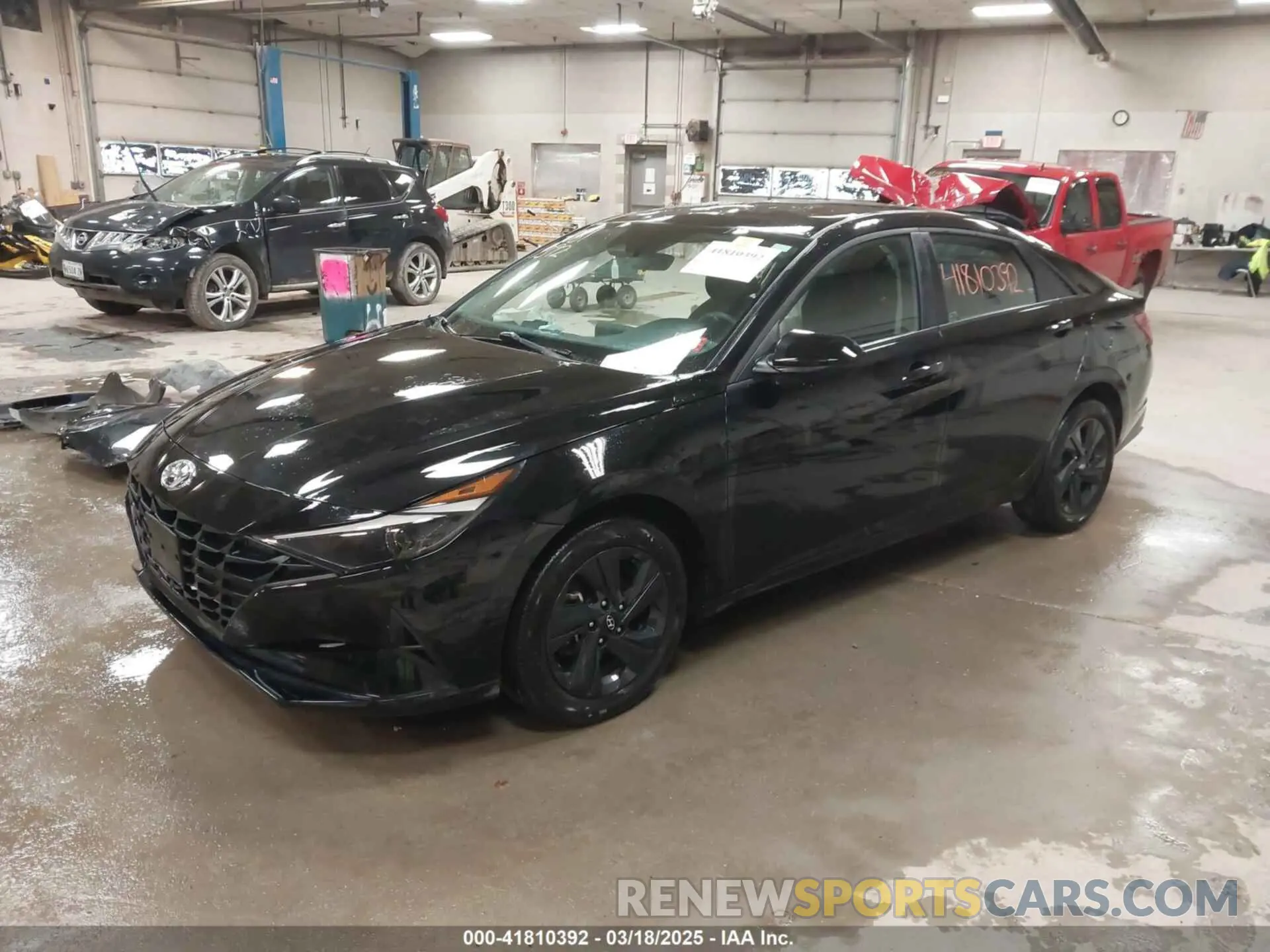 2 fotografías del automóvil dañado KMHLM4AG6PU539743 HYUNDAI ELANTRA 2023