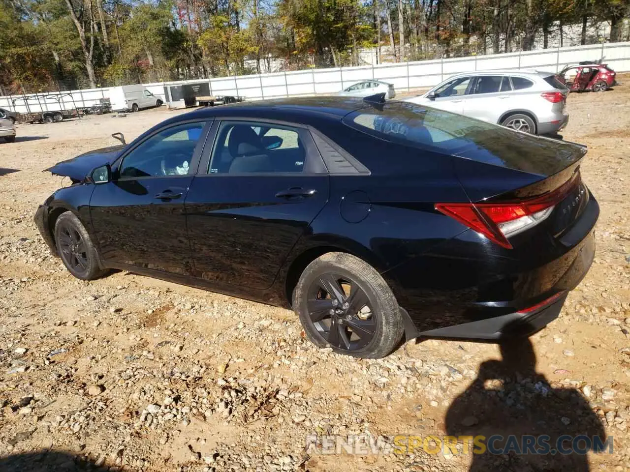 2 fotografías del automóvil dañado KMHLM4AG7PU373829 HYUNDAI ELANTRA 2023
