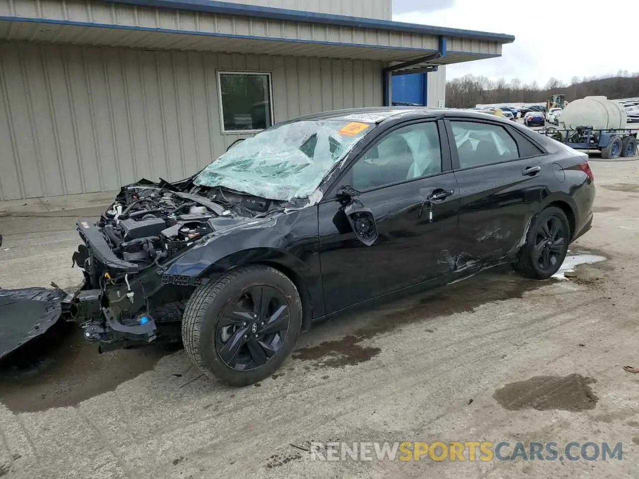 1 fotografías del automóvil dañado KMHLM4AG7PU375502 HYUNDAI ELANTRA 2023