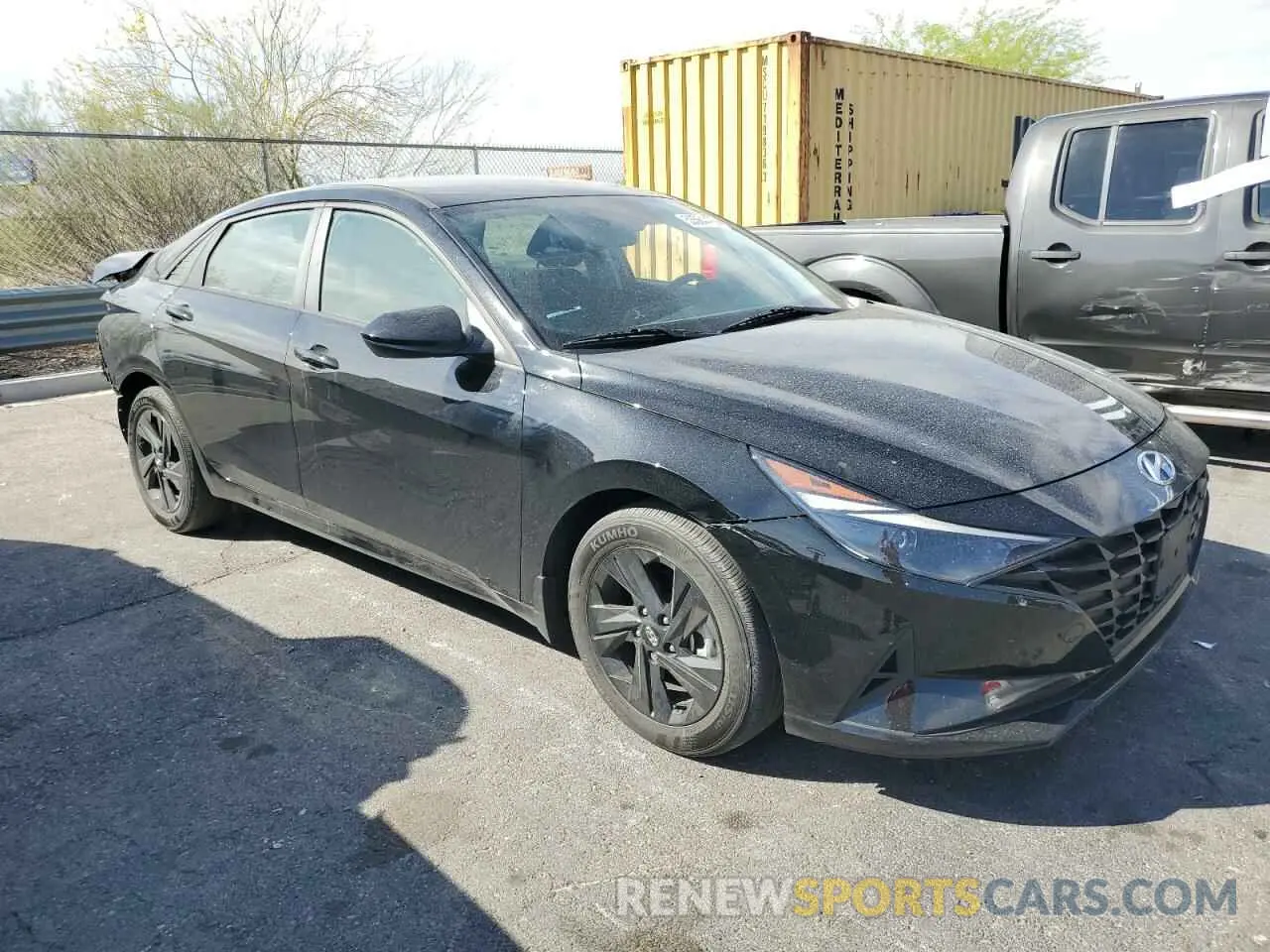 4 fotografías del automóvil dañado KMHLM4AG7PU378495 HYUNDAI ELANTRA 2023