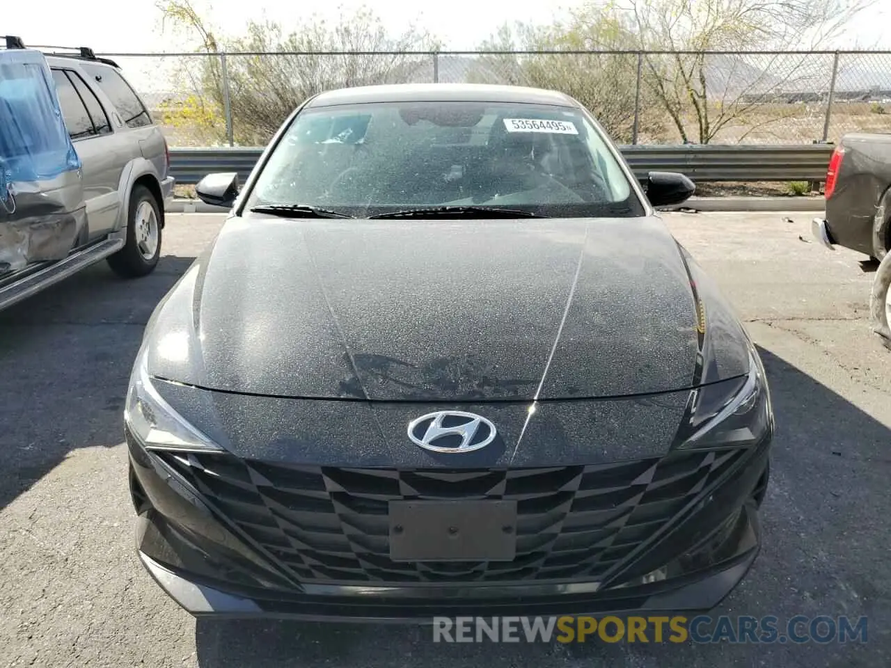 5 fotografías del automóvil dañado KMHLM4AG7PU378495 HYUNDAI ELANTRA 2023