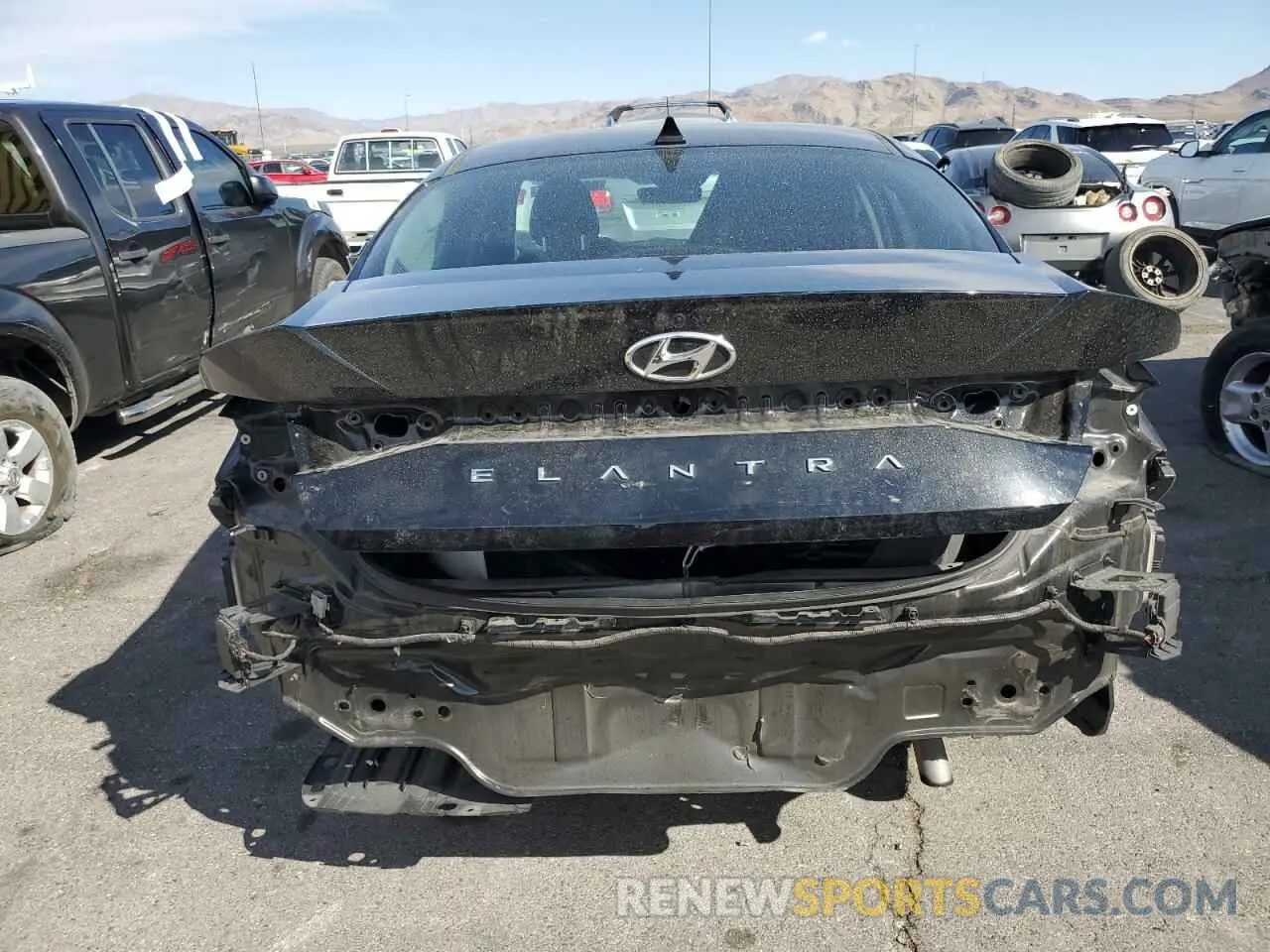 6 fotografías del automóvil dañado KMHLM4AG7PU378495 HYUNDAI ELANTRA 2023