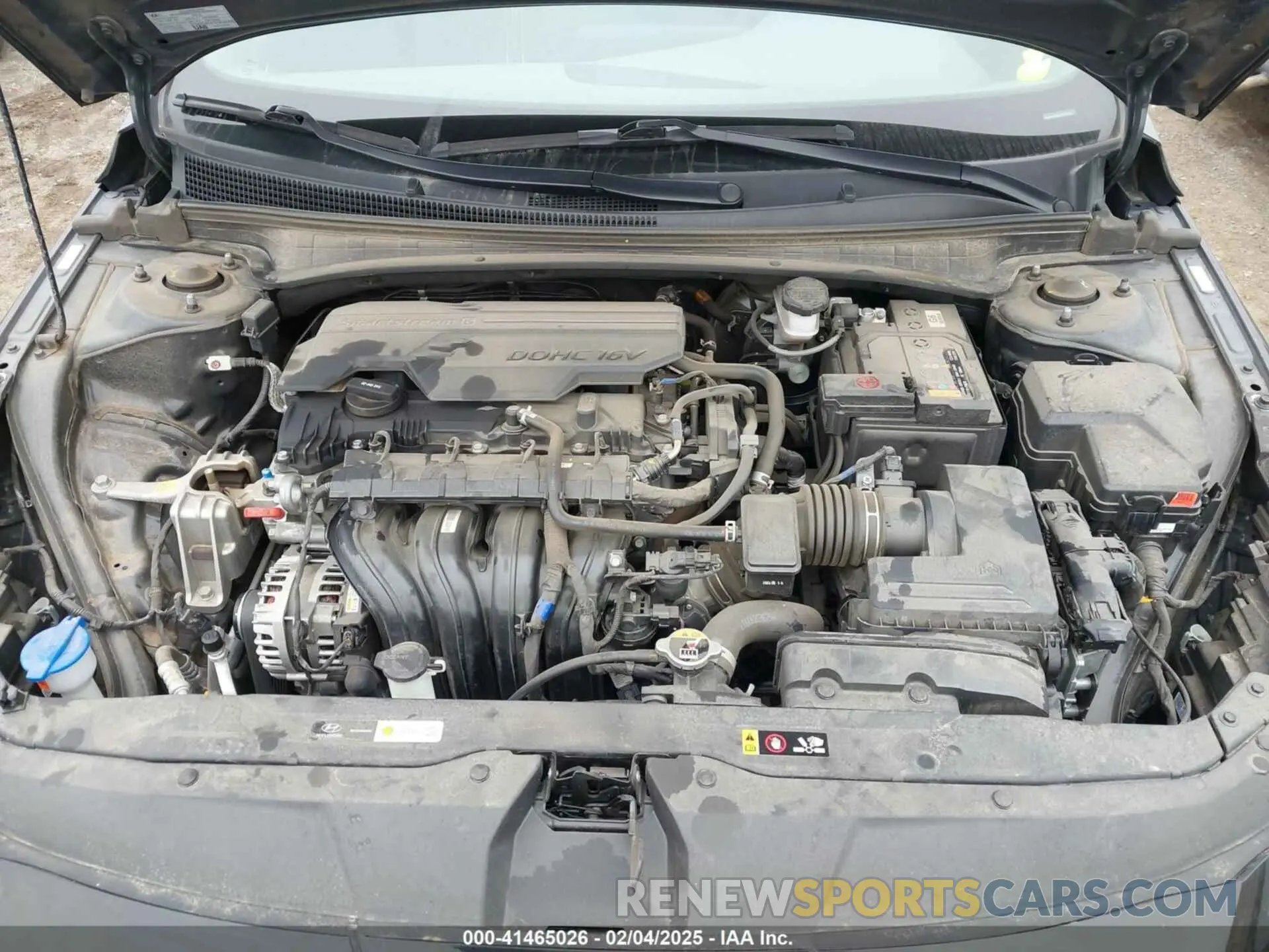 10 fotografías del automóvil dañado KMHLM4AG7PU596193 HYUNDAI ELANTRA 2023