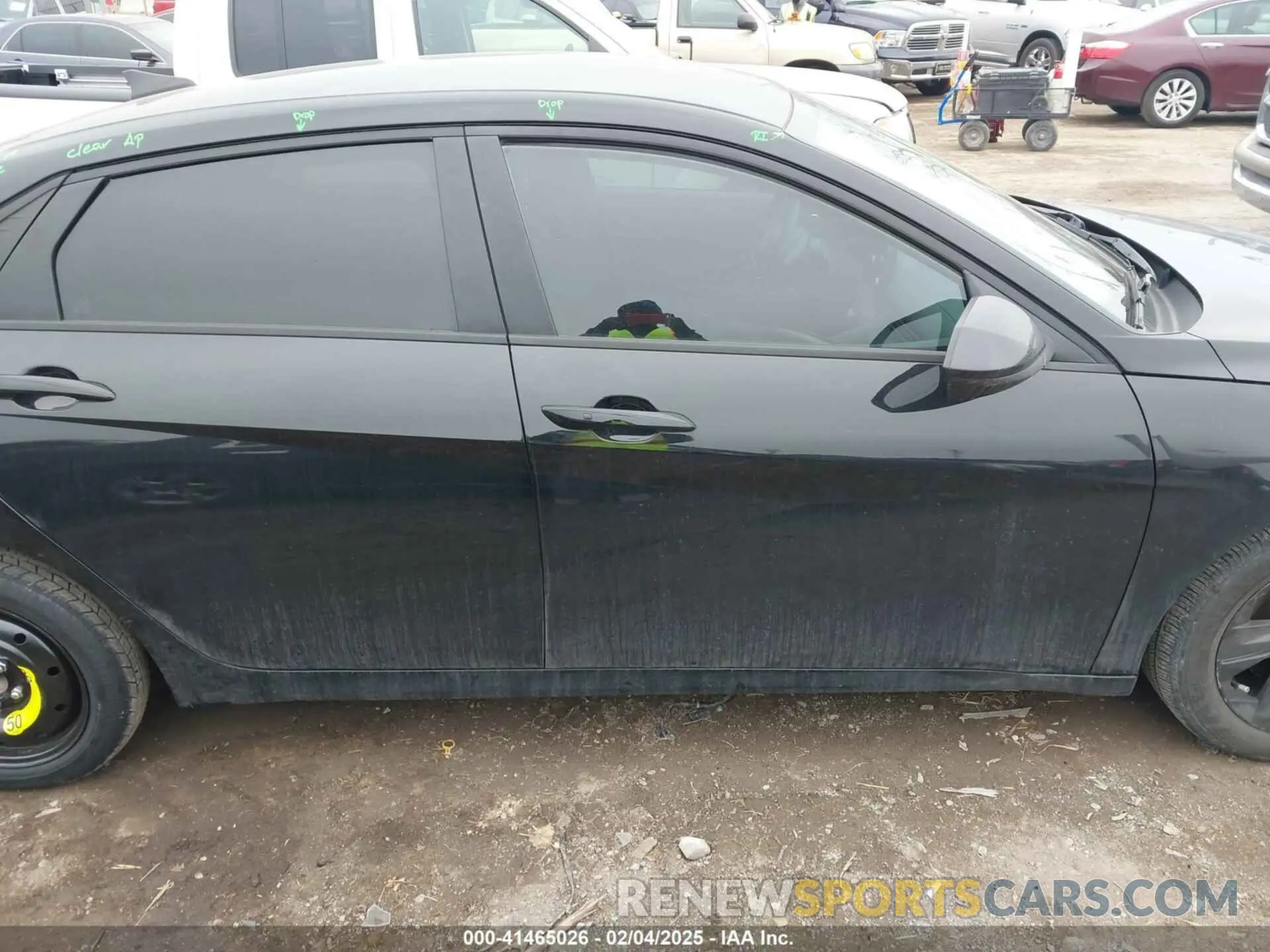 14 fotografías del automóvil dañado KMHLM4AG7PU596193 HYUNDAI ELANTRA 2023