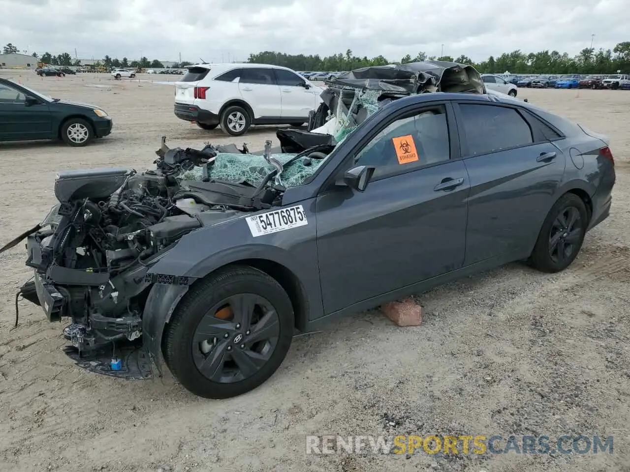 1 fotografías del automóvil dañado KMHLM4AG7PU596825 HYUNDAI ELANTRA 2023