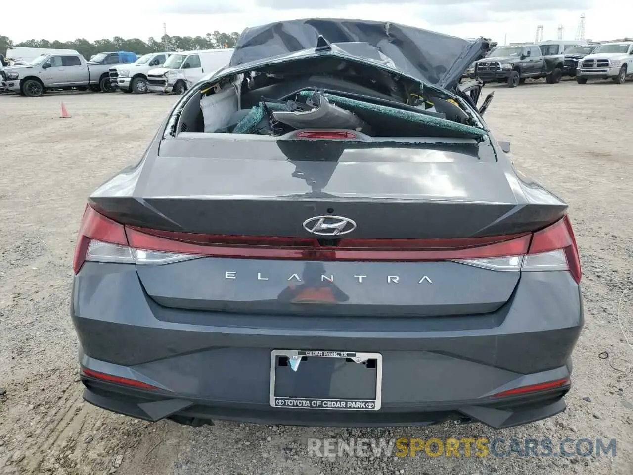 6 fotografías del automóvil dañado KMHLM4AG7PU596825 HYUNDAI ELANTRA 2023