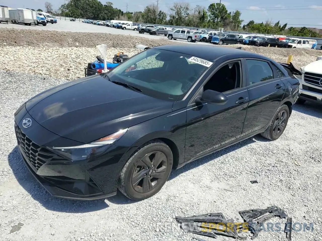 1 fotografías del automóvil dañado KMHLM4AG7PU602803 HYUNDAI ELANTRA 2023