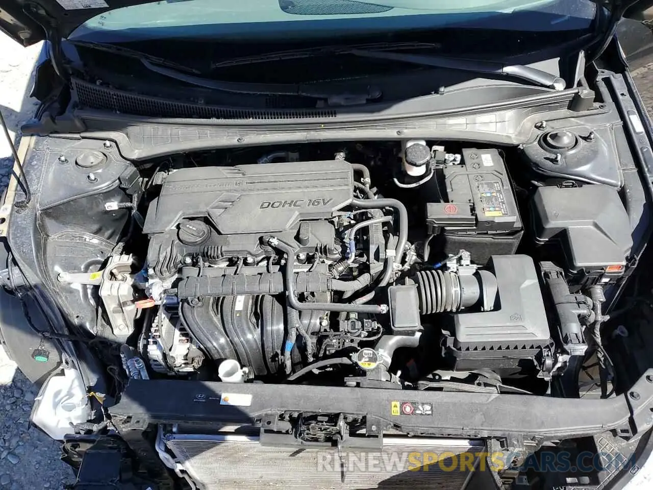 11 fotografías del automóvil dañado KMHLM4AG7PU609203 HYUNDAI ELANTRA 2023