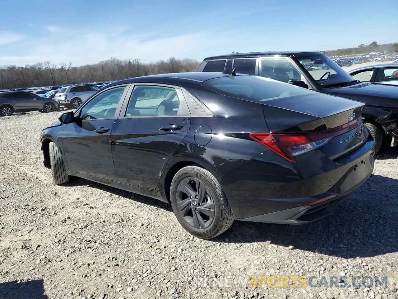2 fotografías del automóvil dañado KMHLM4AG7PU609203 HYUNDAI ELANTRA 2023