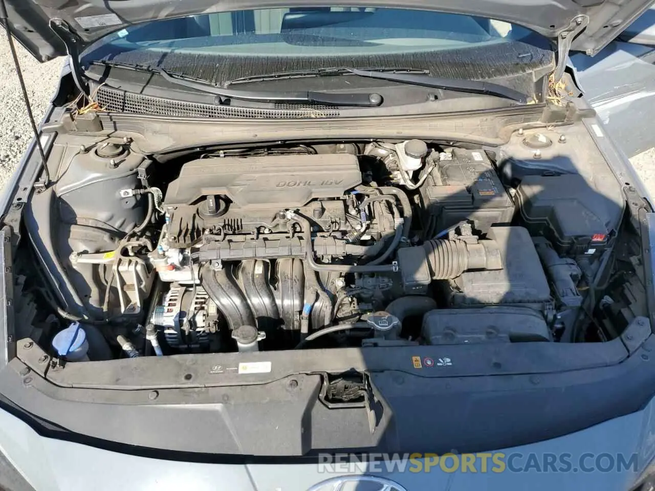 11 fotografías del automóvil dañado KMHLM4AG8PU435769 HYUNDAI ELANTRA 2023