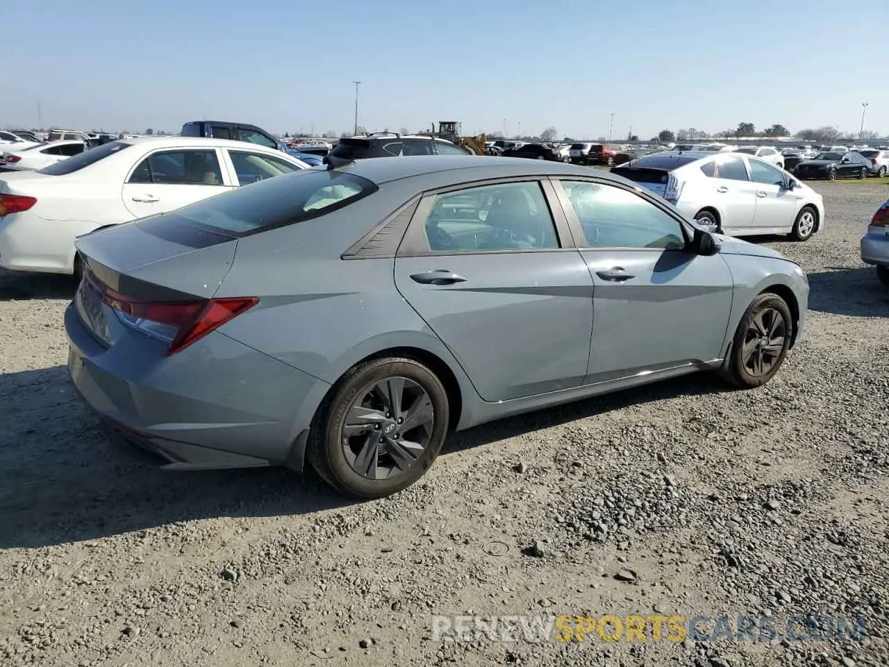 3 fotografías del automóvil dañado KMHLM4AG8PU435769 HYUNDAI ELANTRA 2023