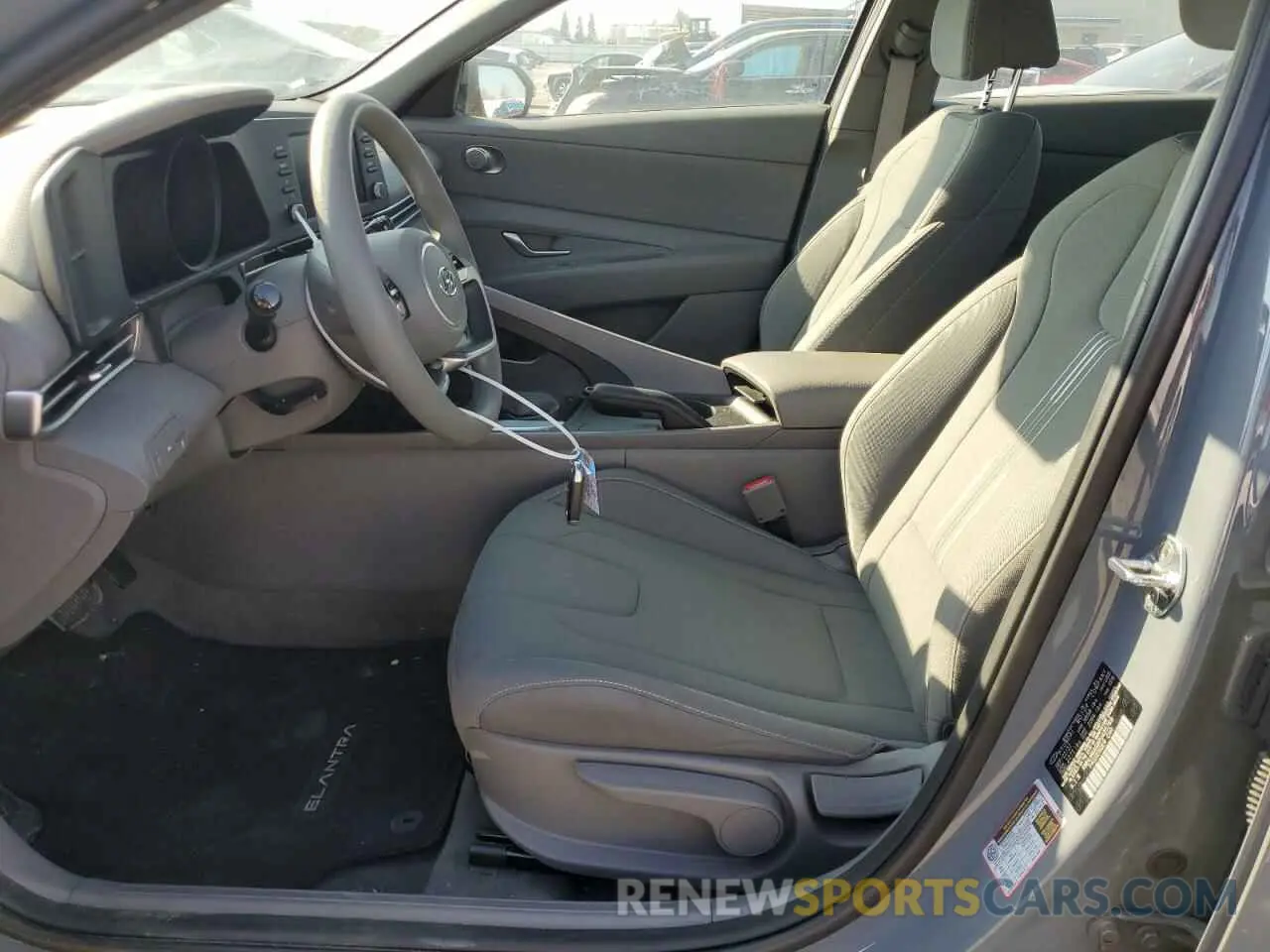 7 fotografías del automóvil dañado KMHLM4AG8PU435769 HYUNDAI ELANTRA 2023