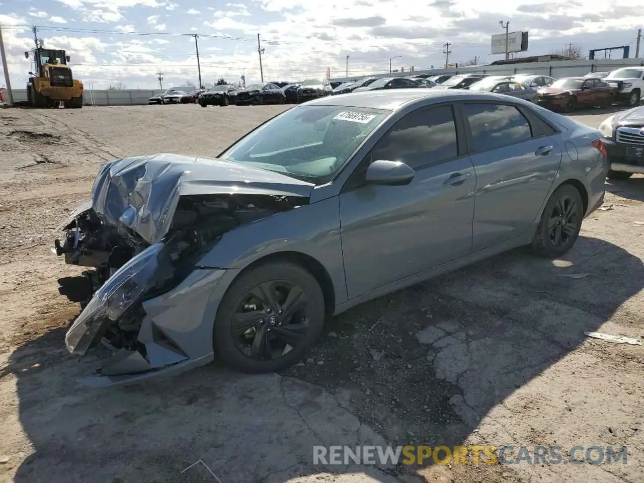 1 fotografías del automóvil dañado KMHLM4AG8PU442351 HYUNDAI ELANTRA 2023