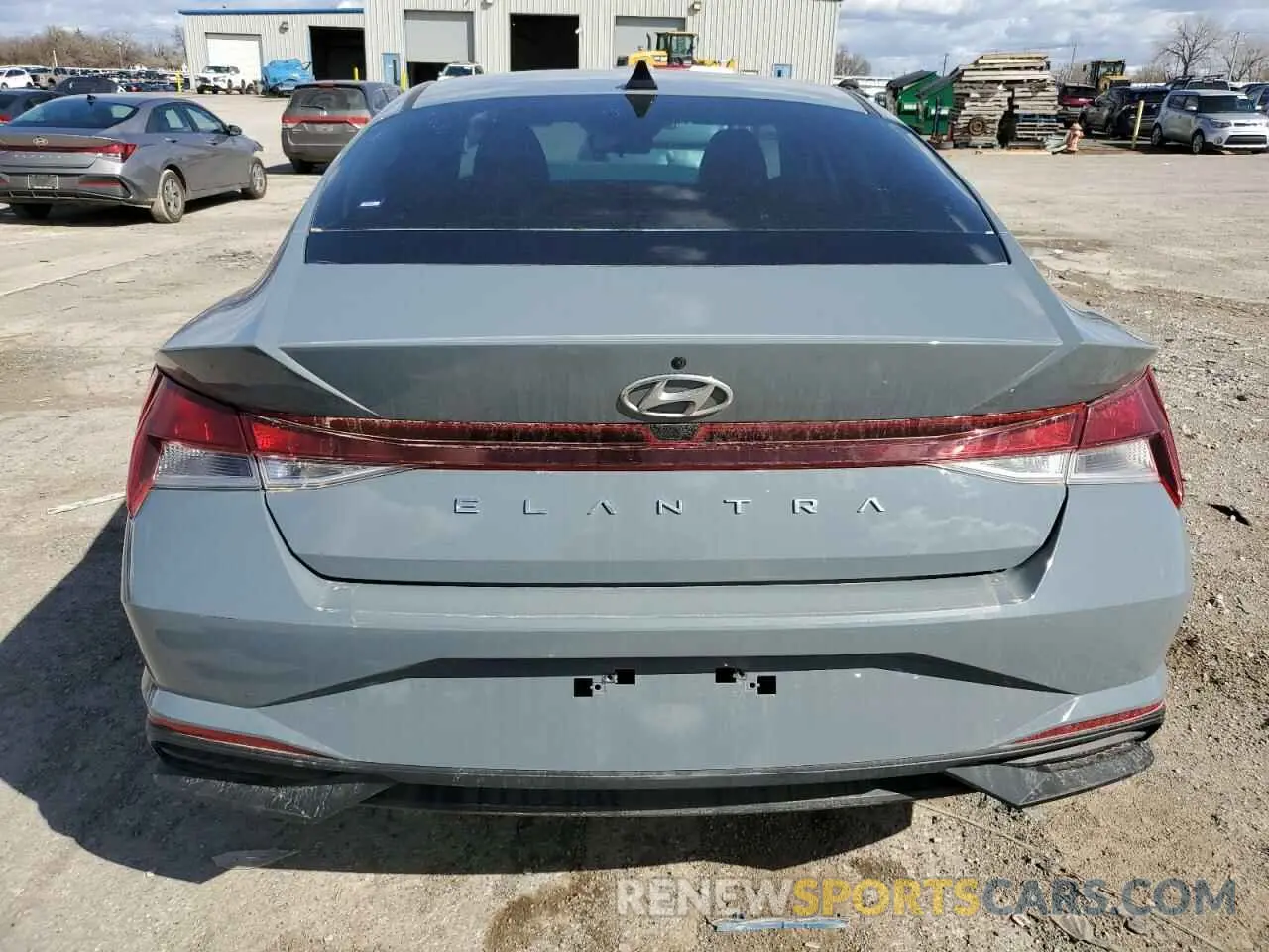 6 fotografías del automóvil dañado KMHLM4AG8PU442351 HYUNDAI ELANTRA 2023