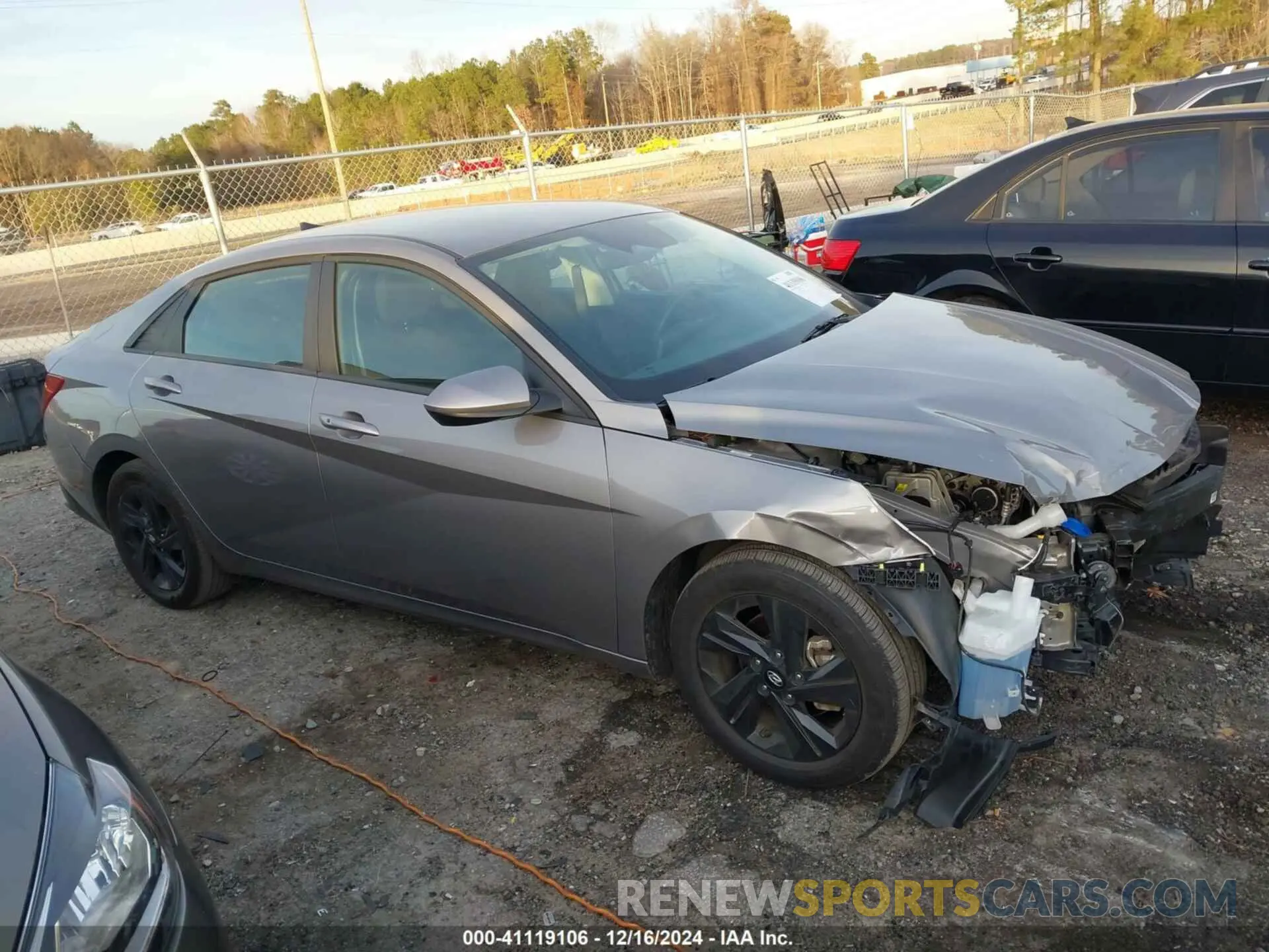 1 fotografías del automóvil dañado KMHLM4AG8PU536343 HYUNDAI ELANTRA 2023