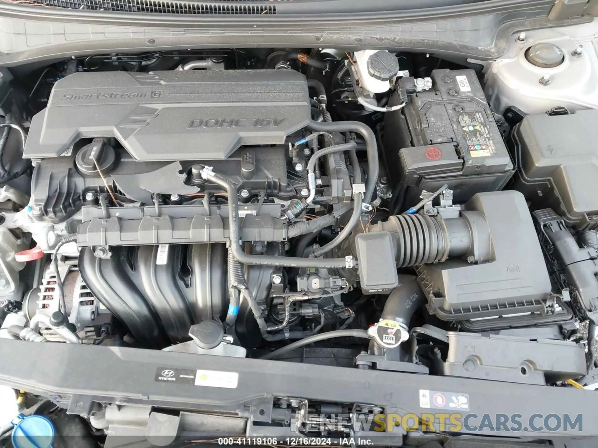 10 fotografías del automóvil dañado KMHLM4AG8PU536343 HYUNDAI ELANTRA 2023