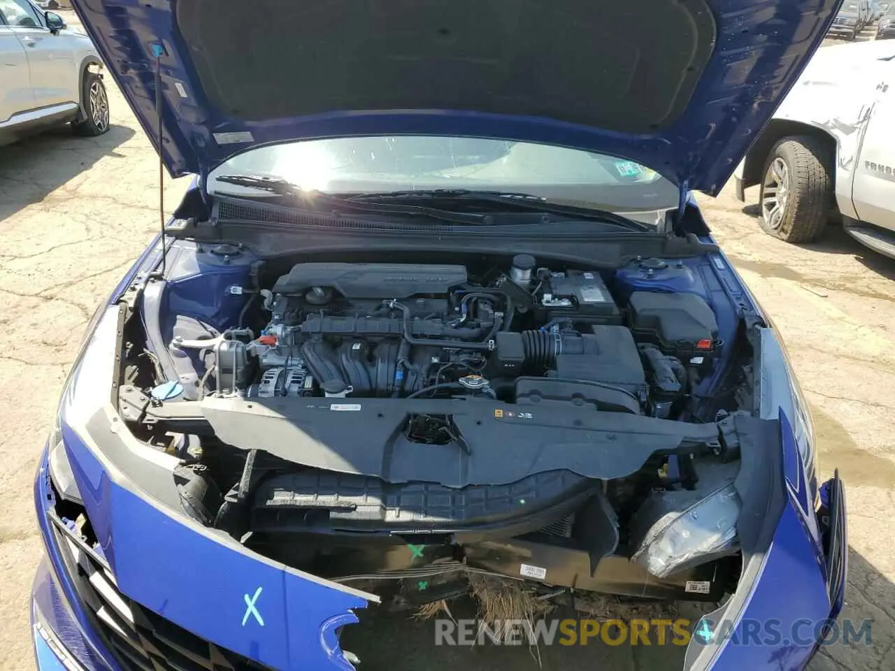 11 fotografías del automóvil dañado KMHLM4AG8PU618878 HYUNDAI ELANTRA 2023